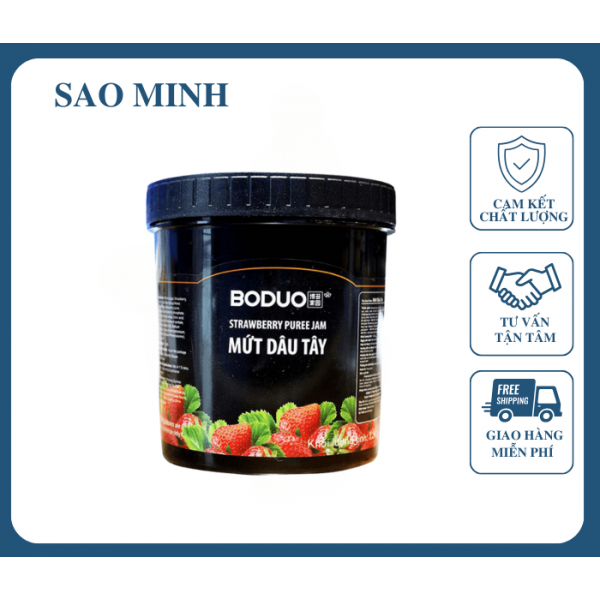 Mứt Dâu Boduo 1,36Kg